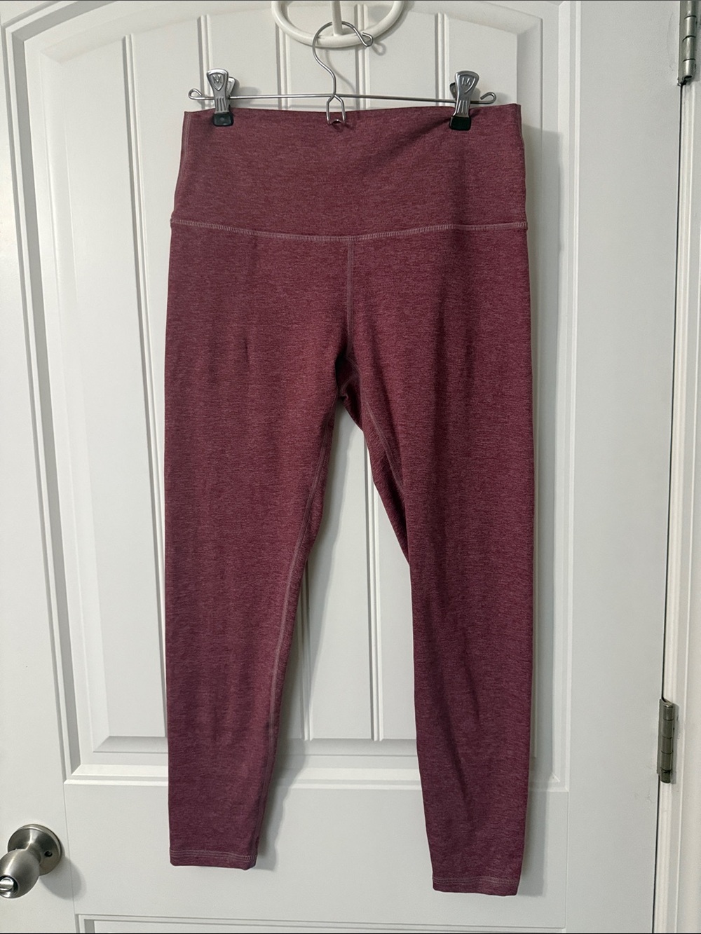 NWOT!! Fleo - El Toro High Waisted Leggings 25” Inseam - Pink/Red - L & XL